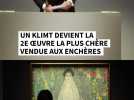 Un tableau de Klimt devient la 2e oeuvre la plus chère vendue aux enchères
