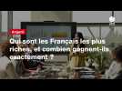 VIDEO. Qui sont les Français les plus riches, et combien gagnent-ils exactement ?