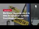 VIDEO. Bertrand Venteau élu à la tête du syndicat agricole Coordination rurale