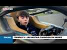 Focus : un jeune pilote champion du monde