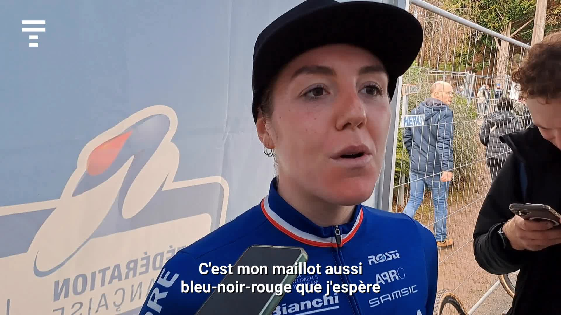 « En Belgique, cela n'arrive pas souvent » : Amandine Fouquenet, reine de Quelneuc et des supporters français