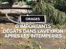 D'importants dégâts en Aveyron à cause des orages