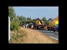 Un véhicule de police fait un accident entre Calais et Coquelles