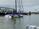 A Boulogne, du monde sur les quais pour voir partir les Imoca vers la rade