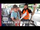 Découverte du nouveau bus BHNS à Reims par le public