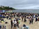 VIDÉO. Revivez le départ des premiers concurrents du T24 à Carantec, un triathlon de 24 heures