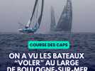 Course des Caps : on a vu en mer les bateaux IMOCA « voler » lors des « runs » de vitesse
