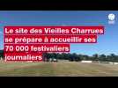 VIDÉO. Le site des Vieilles Charrues s'active à deux semaines du lancement de l'édition 2025