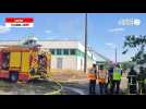 VIDÉO. Un incendie dans les locaux abonnés de l'Afpa à Laval