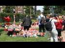 VIDÉO. Liverpool en deuil : des fleurs devant Anfield en hommage à Diogo Jota