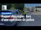 Contrôle des véhicules police Phalempin
