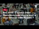 VIDEO. Bac 2025 : à quelles aides financières avez-vous le droit si vous obtenez votre diplôme ?