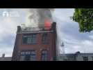 Violent incendie d'une maison à deux pas des étangs d'Ixelles
