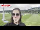 VIDÉO. Euro féminin : Mbock absente de l'entraînement des Bleues, Aulas présent en Suisse