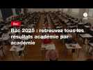 VIDEO. Bac 2025 : retrouvez tous les résultats académie par académie