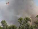 Incendie à Castelnau-de-Guers, dans l'Hérault