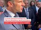 Après la tribune de Bruno Retailleau contre les énergies renouvelables, le recadrage d'Emmanuel Macron
