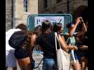 Scènes de joie au lycée Nodier pour les résultats du bac