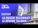 La Russie, premier pays à reconnaître le régime taliban en Afghanistan
