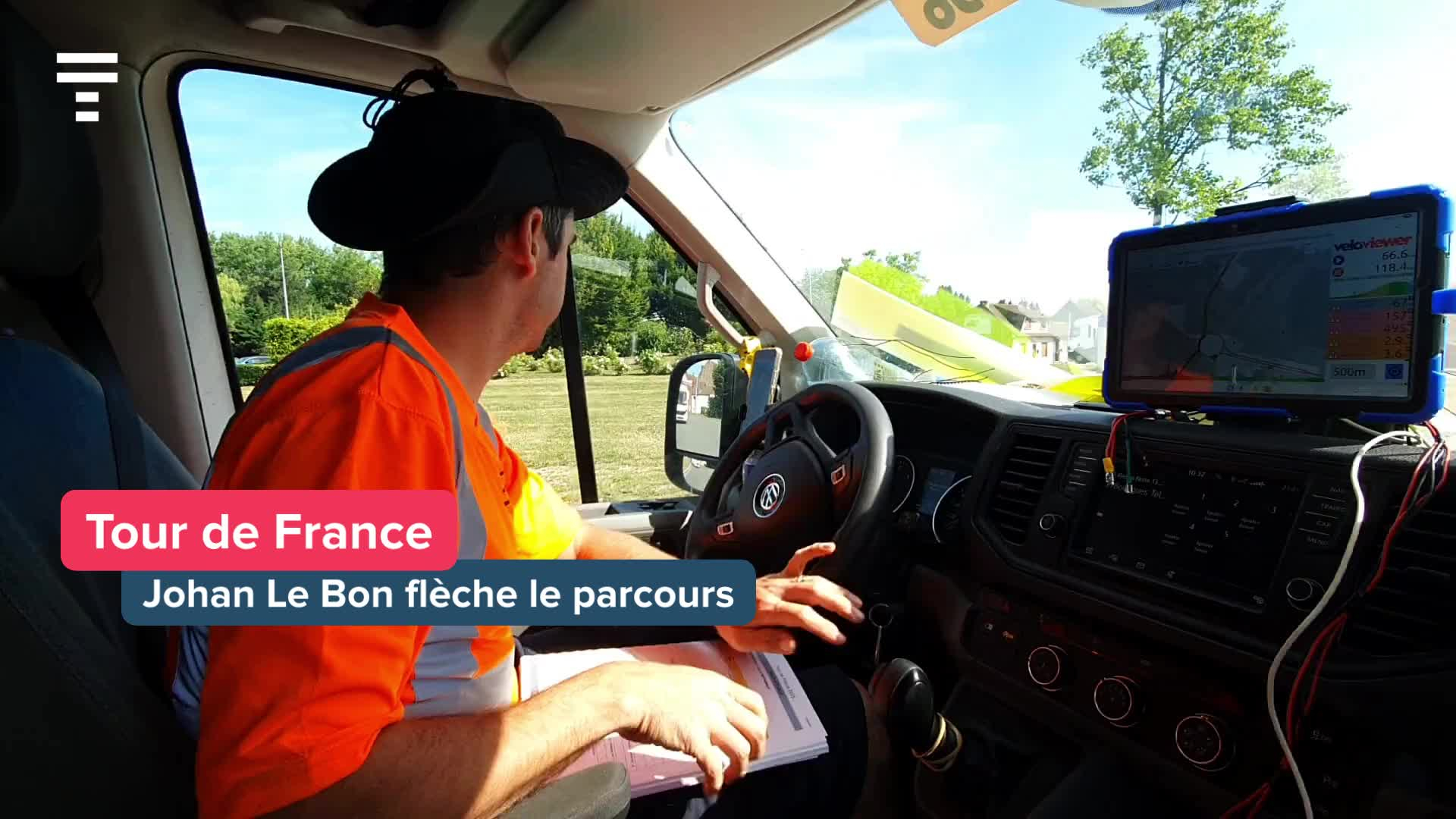 « 600 à 700 flèches par jour » : Johan Le Bon et ses Bretons guident le peloton du Tour de France
