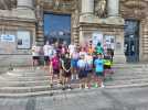 Le départ de la Social run devant le théâtre de Calais, samedi 5 juillet