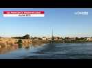 VIDÉO. La funambule Nathan Paulin flotte dans les airs aux Ponts-de-Cé