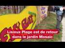 VIDÉO. Bac à sable, jeux gonflables... Lisieux Plage de retour dans le jardin de Mosaic