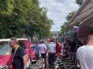 Tour de France : les bus des équipes s'installent sur la façade de l'Esplanade à Lille avant le départ