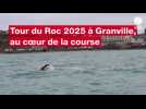 VIDÉO. Les 159 nageurs du Tour du Roc, à Granville, ont affronté une mer agitée, samedi