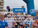149 équipes pour l'Ekiden des plages de Canet