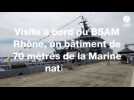 VIDÉO. À Lorient, Visite du bateau BSAM Rhône, un géant des mers de 70 mètres