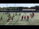Rugby entraînement OMR vendredi 3 août 2025 au Stadium LM championnat Nationale