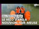 On a testé pour vous le vélo d'eau