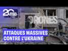 400 drones, 18 missiles... La Russie lance de nouvelles attaques massives contre l'Ukraine.
