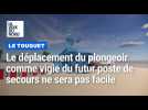 Au Touquet, le déplacement du plongeoir ne sera pas une mince affaire