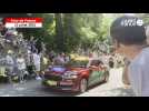 VIDÉO. Tour de France : L'échappé passe sur la côte de Mortain