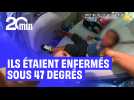 Des policiers fracassent une vitre de voiture pour sauver des enfants enfermés sous 47 degrés