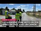 La passagère d'une moto décède après un choc avec un camion à Brienne-le-Château