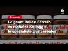 VIDEO. Le géant italien Ferrero va racheter Kellogg's, le spécialiste des céréales