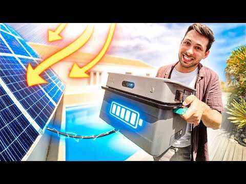 J'ai installé une batterie géante pour alimenter ma maison !