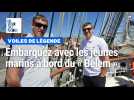 Voiles de Légende, jour 2 : embarquez avec les jeunes marins !