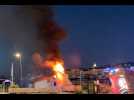 VIDÉO. Un superyacht en feu dans le port de Saint-Tropez