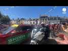VIDÉO. Le Tour de France à Saint-Malo : les meilleurs moments d'une matinée animée et festive