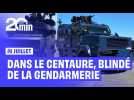 14-Juillet : On est monté dans le Centaure, cheval d'assaut blindé, ultra-équipé et fierté des gendarmes