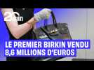 Premier sac Birkin : le mythe Hermès adjugé 8,6 millions d'euros