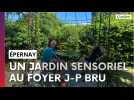 Un jardin sensoriel au foyer de vie des Papillons blancs d'Epernay