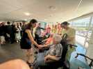VIDÉO. La ministre du Handicap Charlotte Parmentier-Lecocq en visite dans un Ehpad du Morbihan