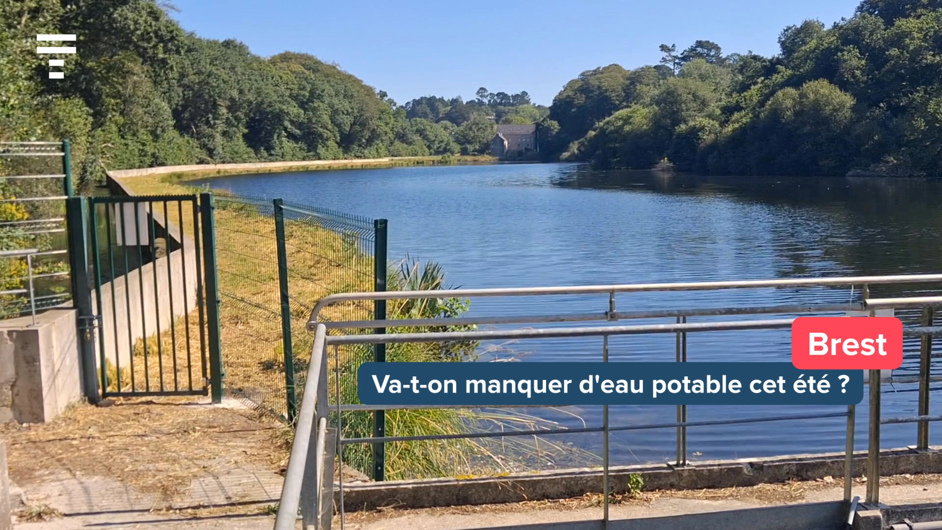« Les ressources en eau commencent à se raréfier » : le pays de Brest va-t-il être à sec cet été ? [Vidéo]
