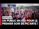 Festival Pic'Arts 2025 : Un public déjà en feu pour la première soirée de concerts !