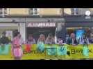 VIDÉO. Tour de France à Bayeux : ambiance électrique à la fanzone avant le passage de la caravane